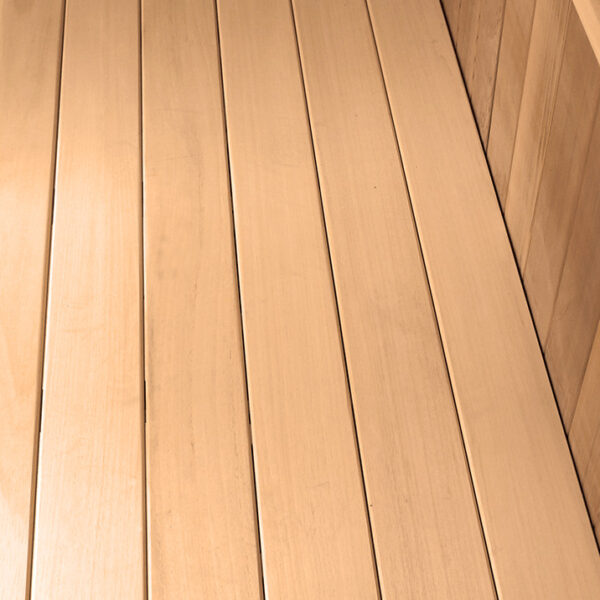 Sauna finlandese in cedro e abachi 175x200 cm 6 persone