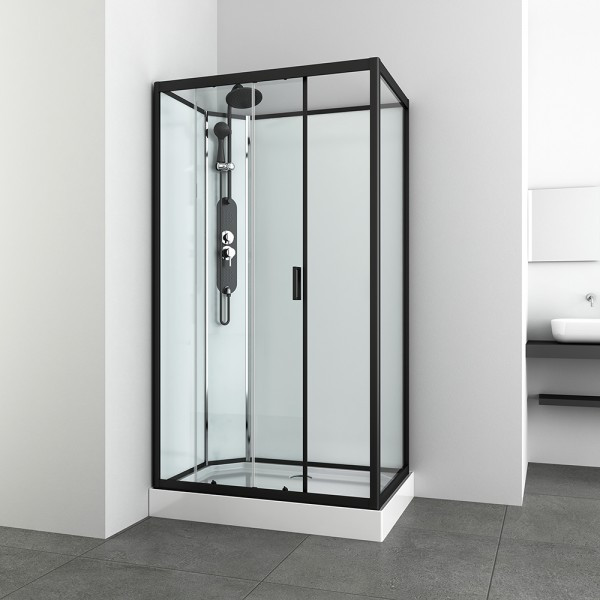 Box doccia idromassaggio rettangolare 120x80 mod 2020