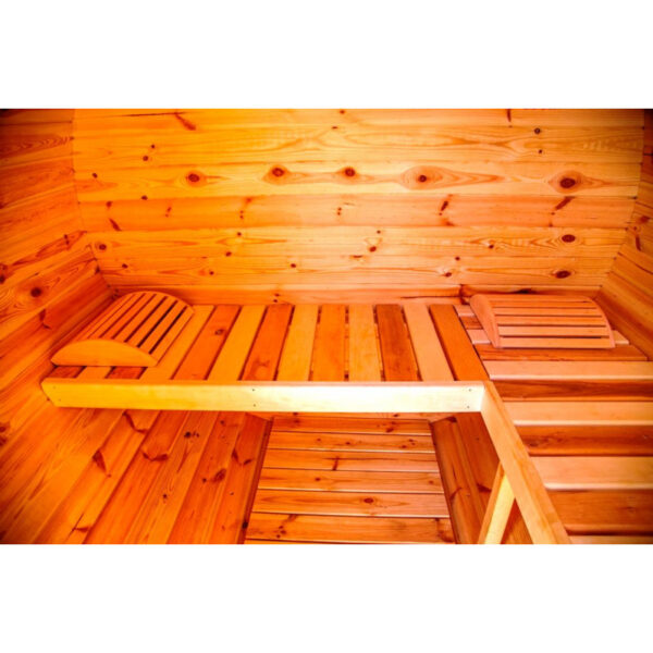 Mini sauna finlandese a botte da esterno Ø 1.9m x 1.7m
