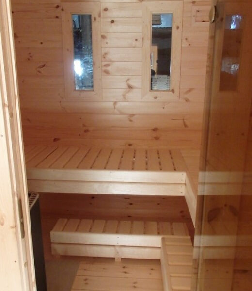 Sauna BUS finlandese da esterno da 3,5 a 5,9 m