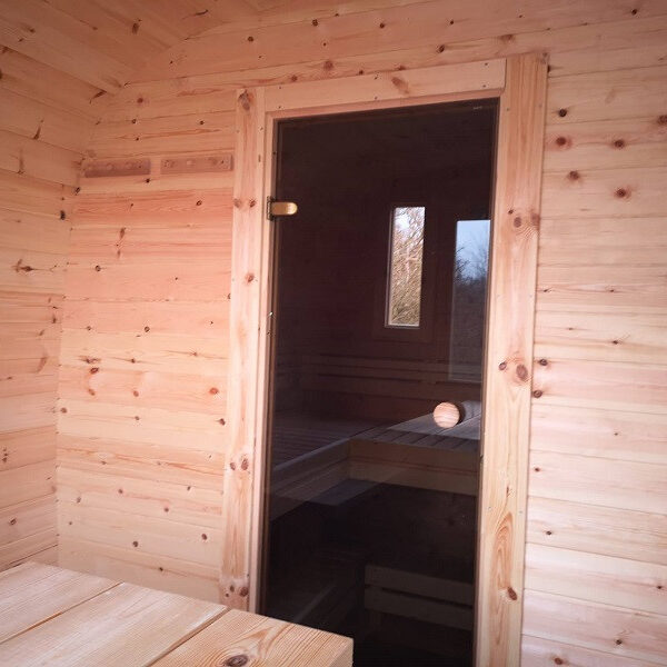 Sauna BUS finlandese da esterno da 3,5 a 5,9 m