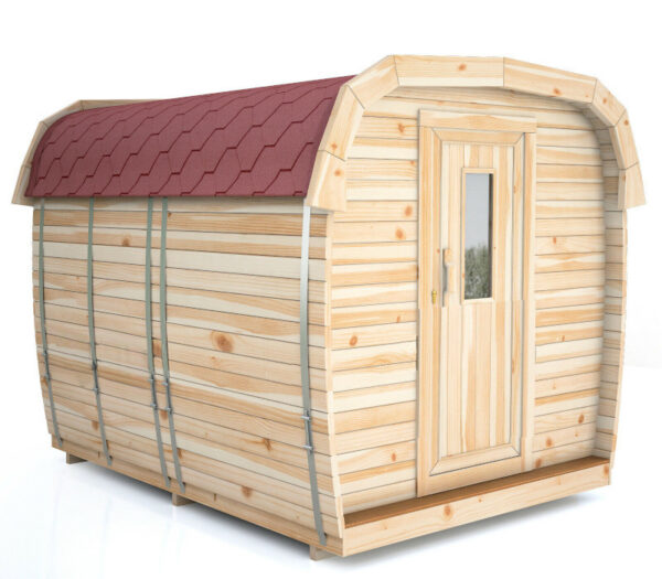 Sauna BUS finlandese da esterno da 3,5 a 5,9 m