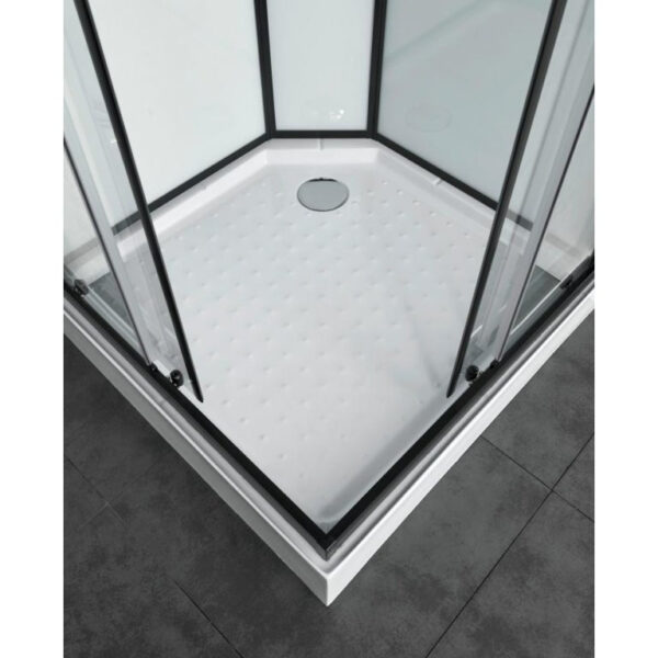 Box doccia idromassaggio quadrato 90x90