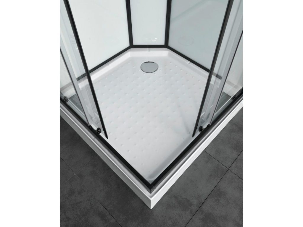Box doccia idromassaggio quadrato 90x90