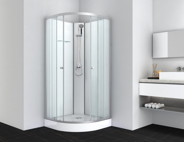 Box doccia rotondo 80x80 o 90x90 bianco