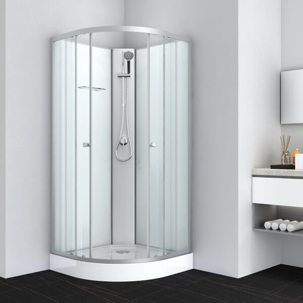 Box doccia rotondo 80x80 o 90x90 bianco