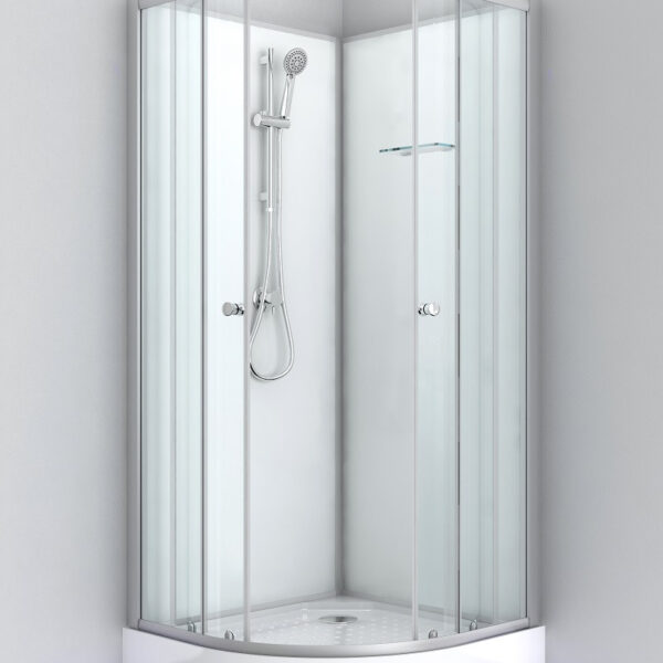 Box doccia rotondo 80x80 o 90x90 bianco