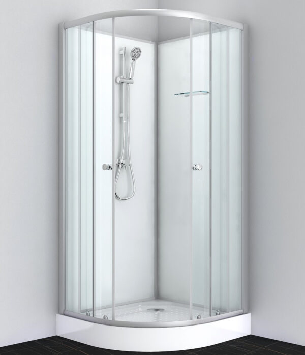 Box doccia rotondo 80x80 o 90x90 bianco