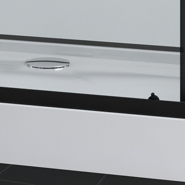 Box doccia idromassaggio rettangolare 120x80
