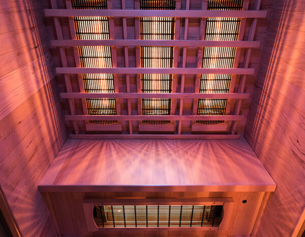 Sauna infrarossi Full spectrum per 2 persone cromoterapia