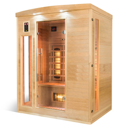 Sauna infrarossi 3 persone cromoterapia