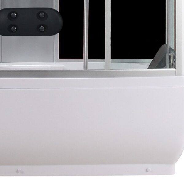Box doccia idromassaggio combinato con vasca 150-170x85