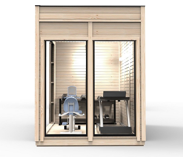 Casetta da giardino modulare 3x2