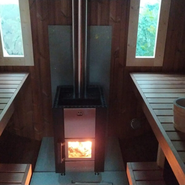 Sauna finlandese da esterno mod. LEONARDO
