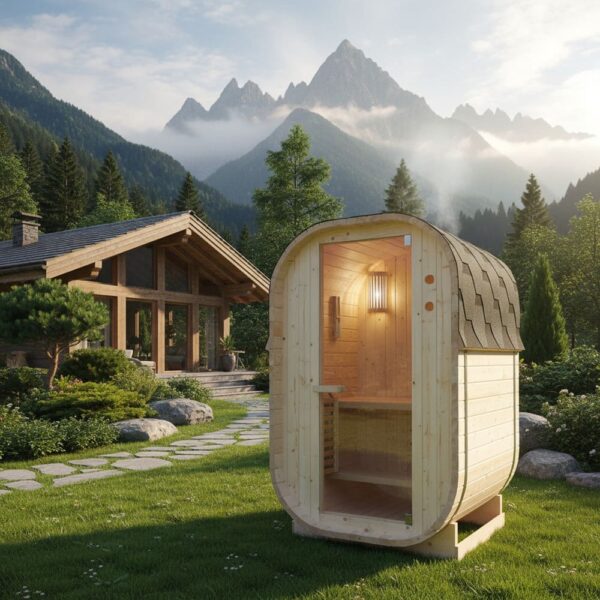 sauna da 1 posto da esterno