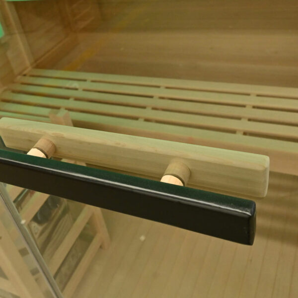 sauna da casa con cromoterapia