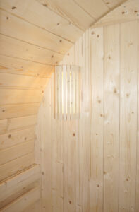 sauna da esterno 2 persone F90120 - interni