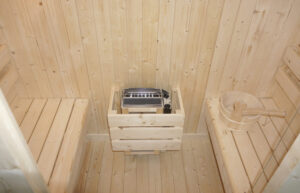 sauna da esterno 2 persone F90120 - interno
