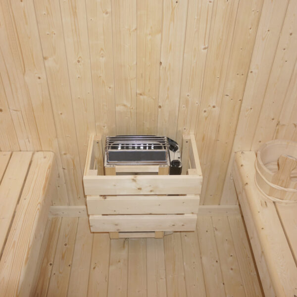 sauna da esterno 2 persone F90120 - interno