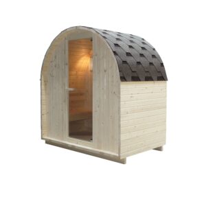 sauna da esterno 2 persone F90120 - lato
