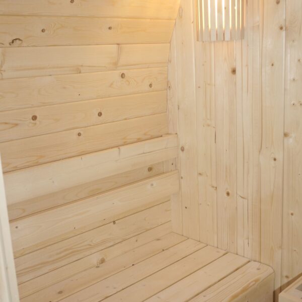 sauna da esterno 2 persone F90120 - luce