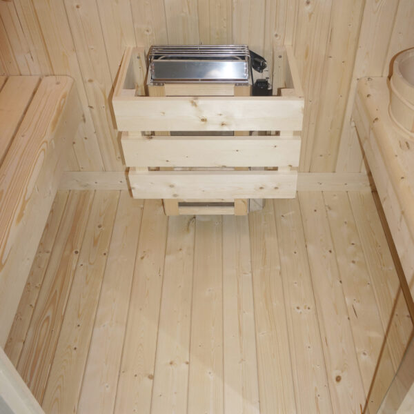 sauna da esterno 2 persone F90120 - stufa