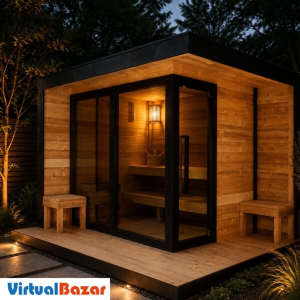 sauna da giardino 5 persone