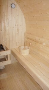 sauna da giardino F90220 - panca