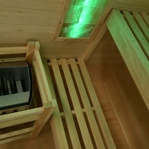 sauna per 3 persone da casa